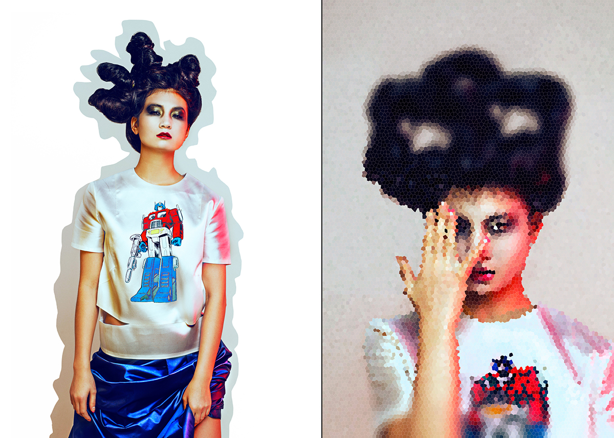 fashion illustration fashion photography collage art