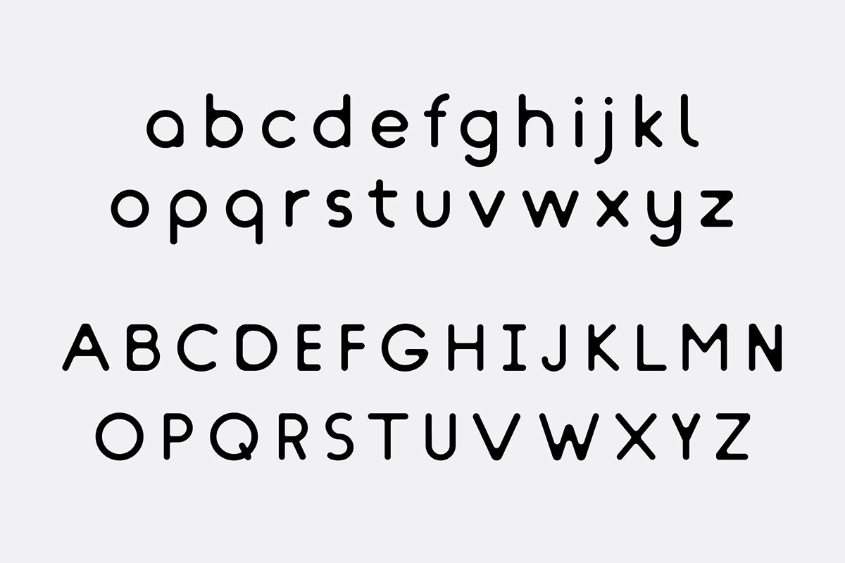 type free Typeface font yikes friendly logo Frends round kawaii