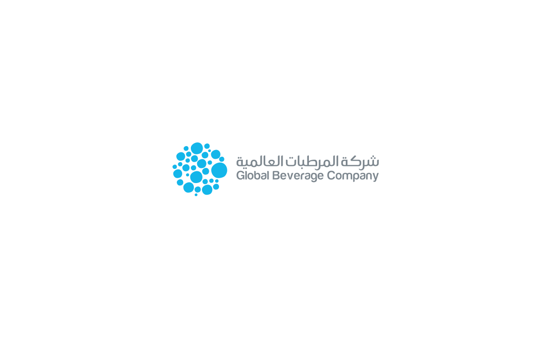 GBC Global Beverage Company logo Saudi water drink juice corporate identity