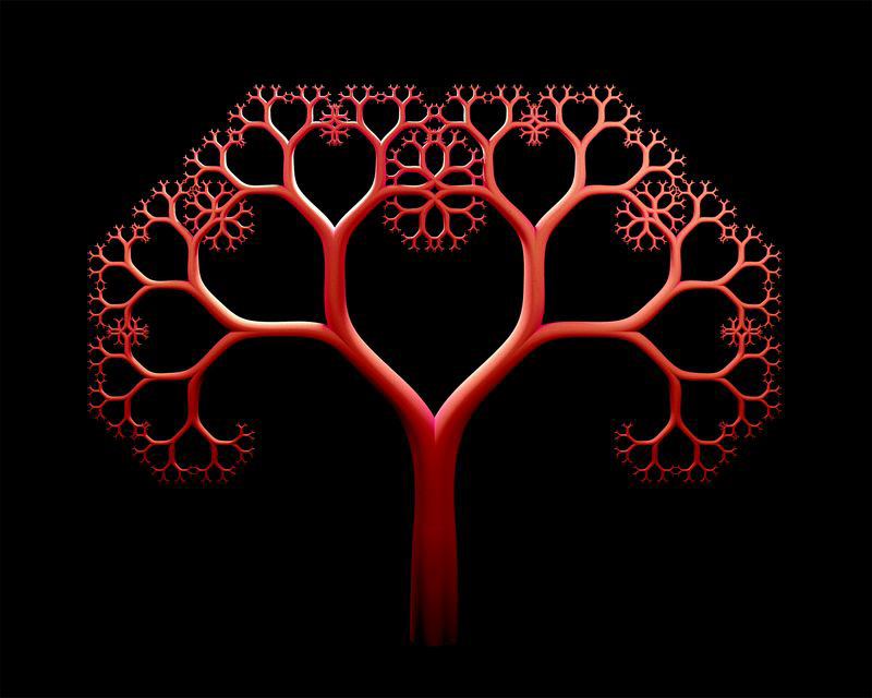 fractal sacred geometry hearts