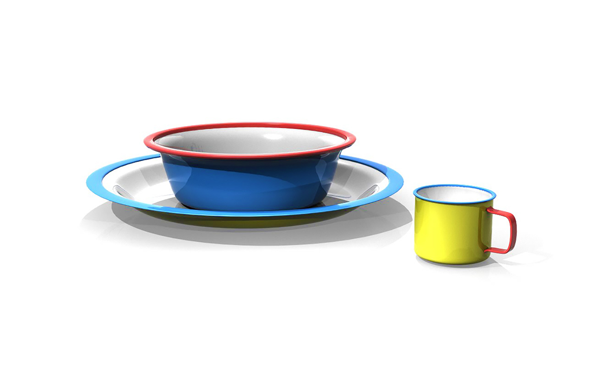 cad Digital Drawing Rhino rendering risd dishware kids furniture headphones concept sketching Concept Sketches conversation pit Primary colors memphis design experiments dinning room