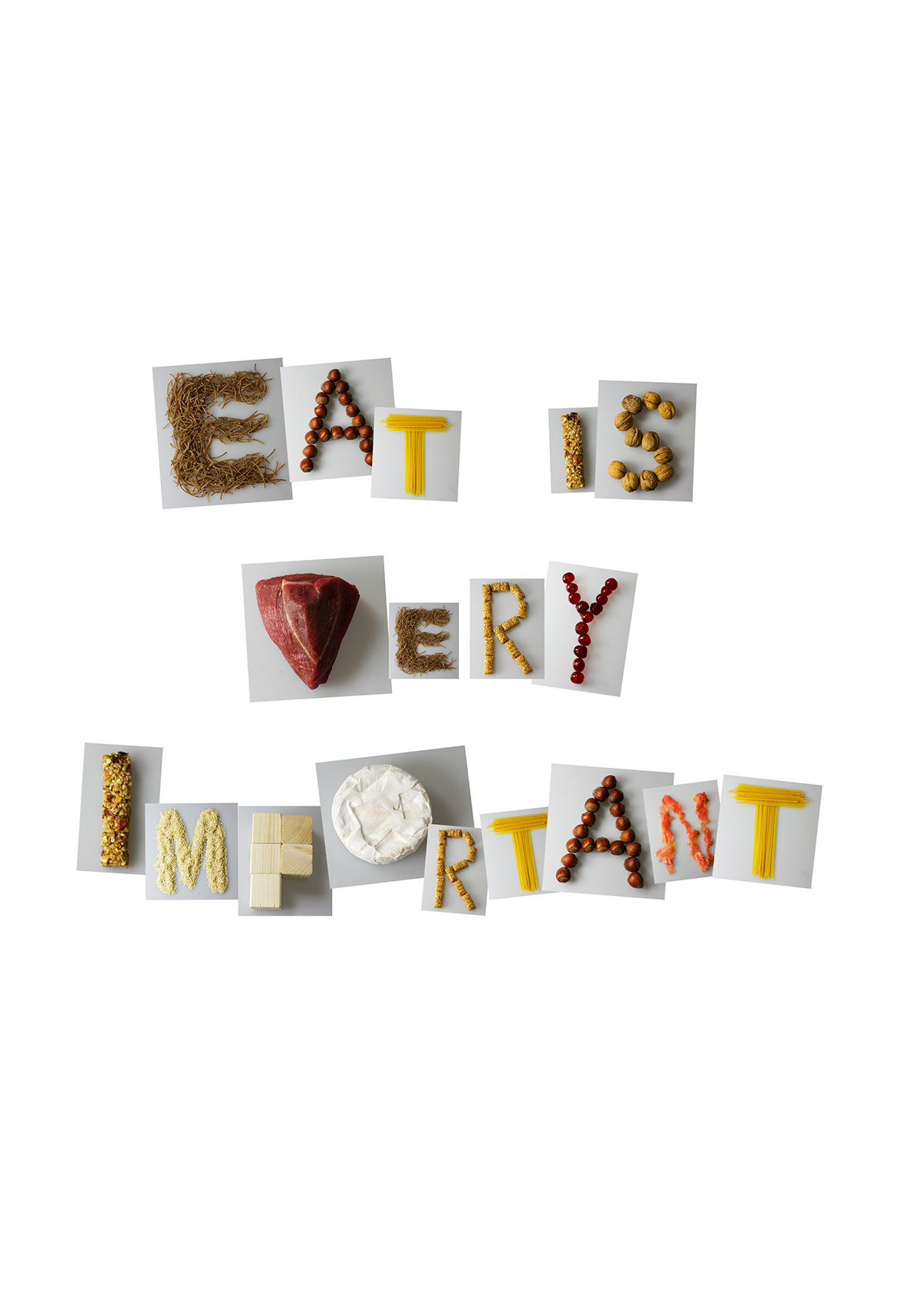 eco-food  healhty food ECO Product alphabet poster food photography letter poster  slogan poster