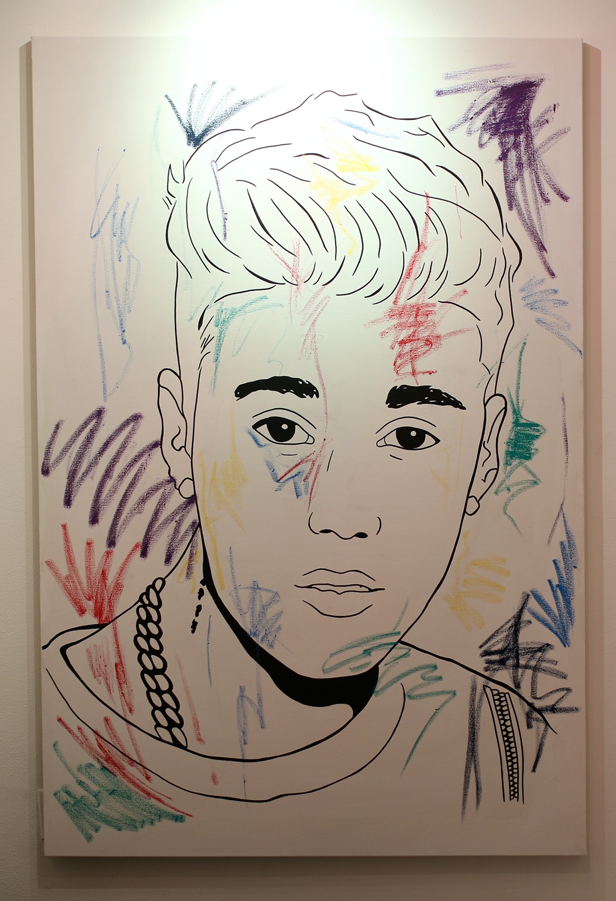 nyc Pop Art Celebrity icons city Brooklyn student Drake justin bieber fame graphic