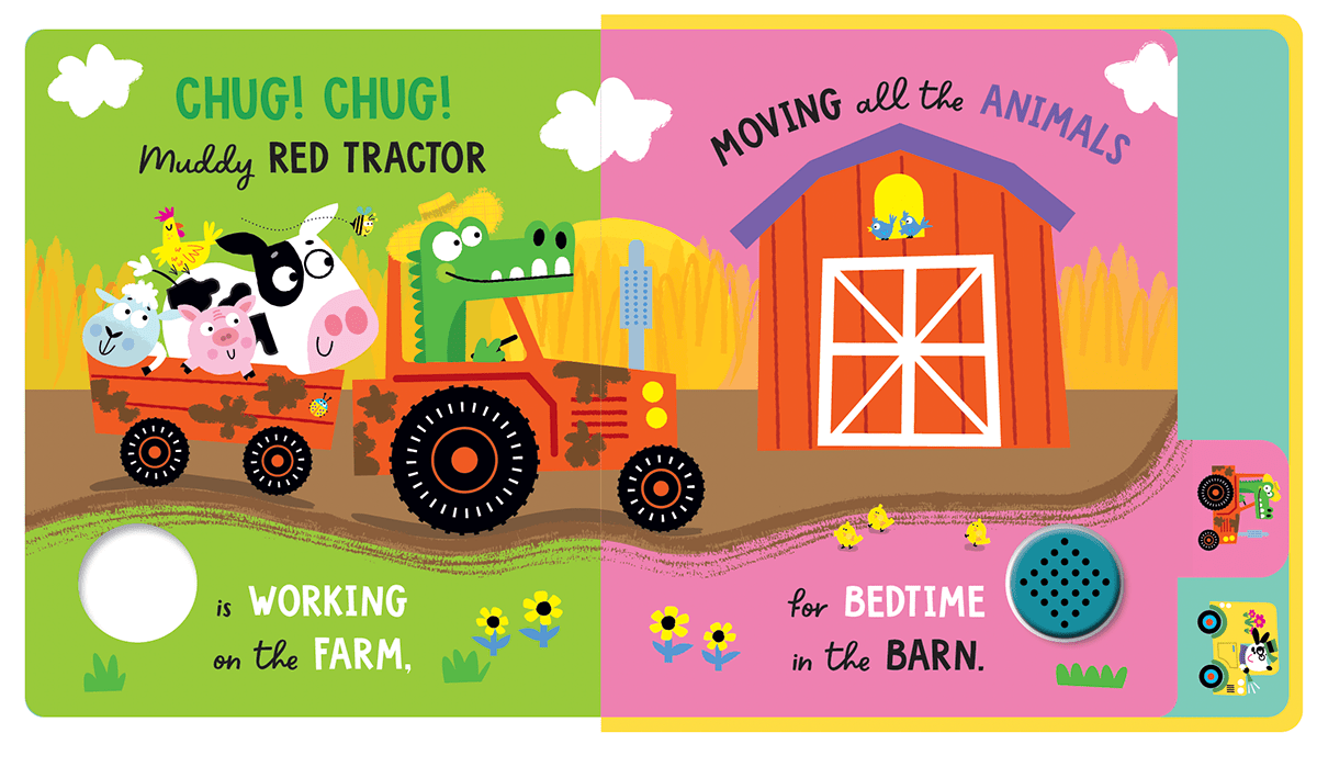 kids book children's book farm farm animals animals trucks children book Vehicle book boardbook