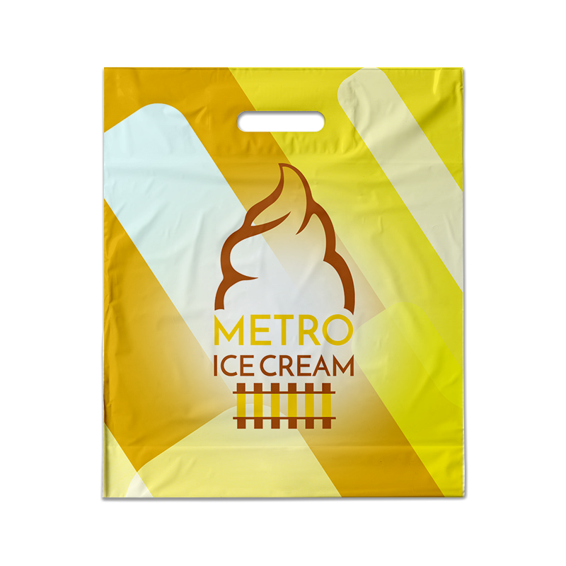 ice metro cream maaher train yellow logo Ice Cream Logo