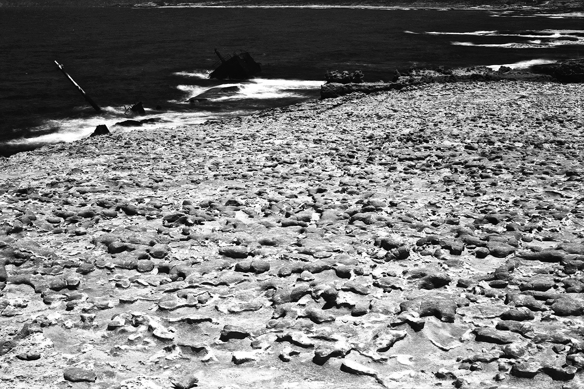 analog photography constantinos k milos kimolos aegean islands black and white b&w rollei film long exposure nd filters summer swipwreck film photography greece 2011 Milos Kimolos InMotion