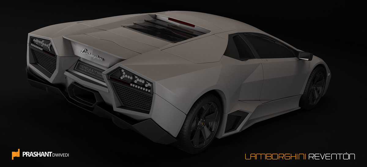 automobile Lamborghini Reventon lamborghini reventon 3D 3D model 3d Automobile 3D Automobile design www.prashantdwivedi.com Prashant Dwivedi