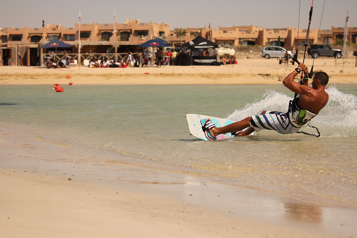 beach kite surfing surfing sports Watersports egypt Ras Sudr Kite extreme sports wind