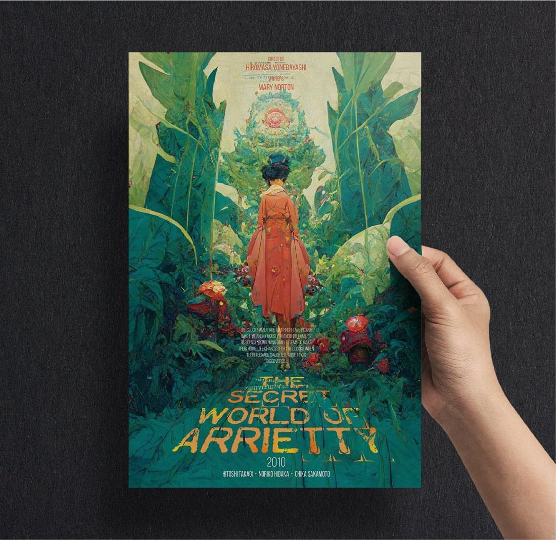 AI Studio Ghibli posters re-design :: Behance
