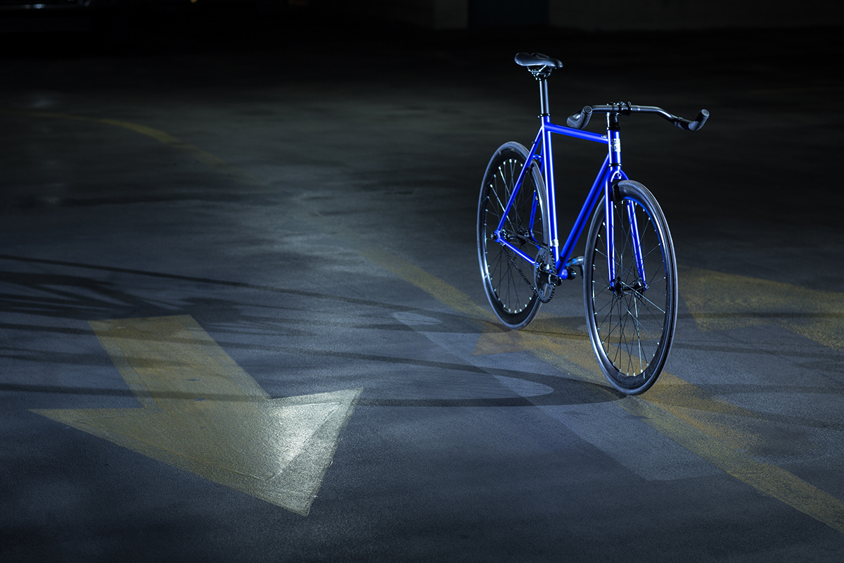 State BIcycle Interbike statebicycleco matte black 4 el dorado blue steel lafleur