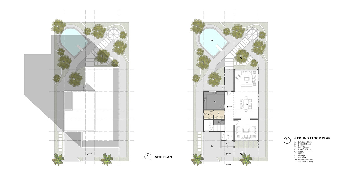 architecture design Single Villas complex Project residential Adobe Portfolio