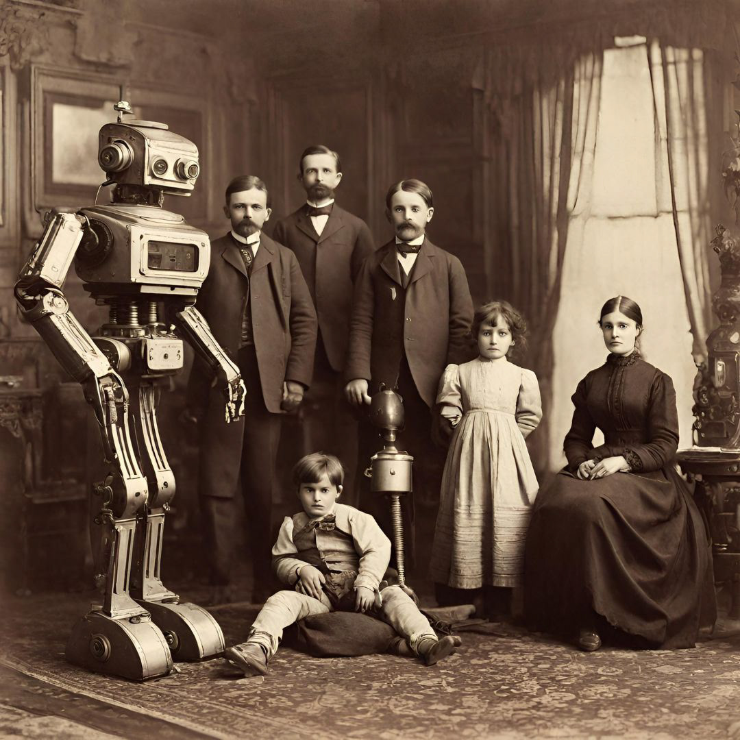 robot family ai 1890 family ia moder family