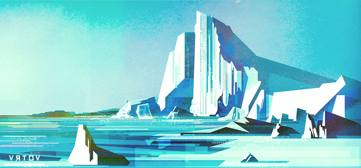 james gilleard Virtual reality vr VRTOV the Turning Forest concept art