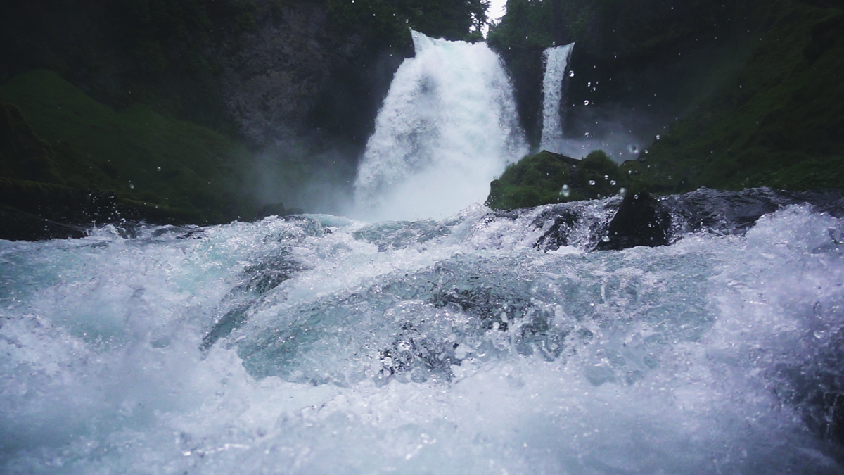 waterfall Slow motion video Nature Oregon Washington Film  