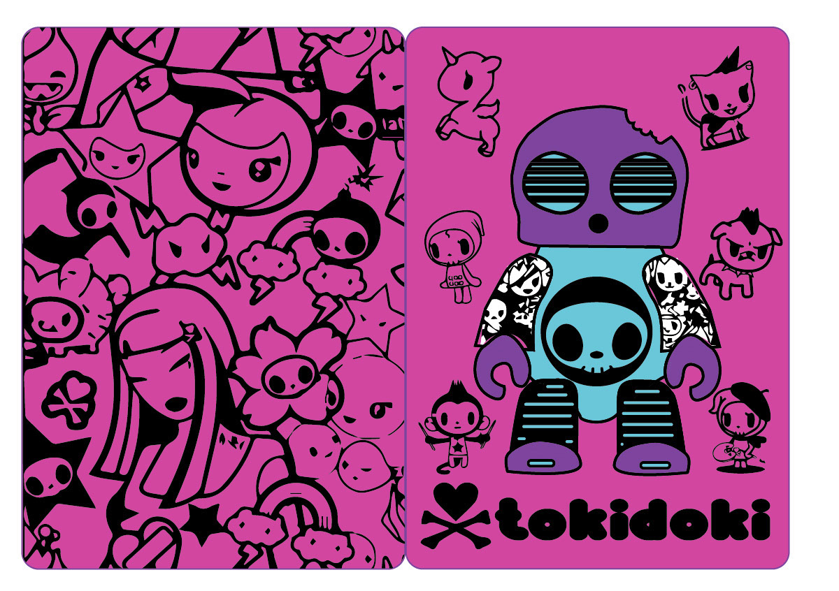 tokidoki digital design graphic design  card envelope