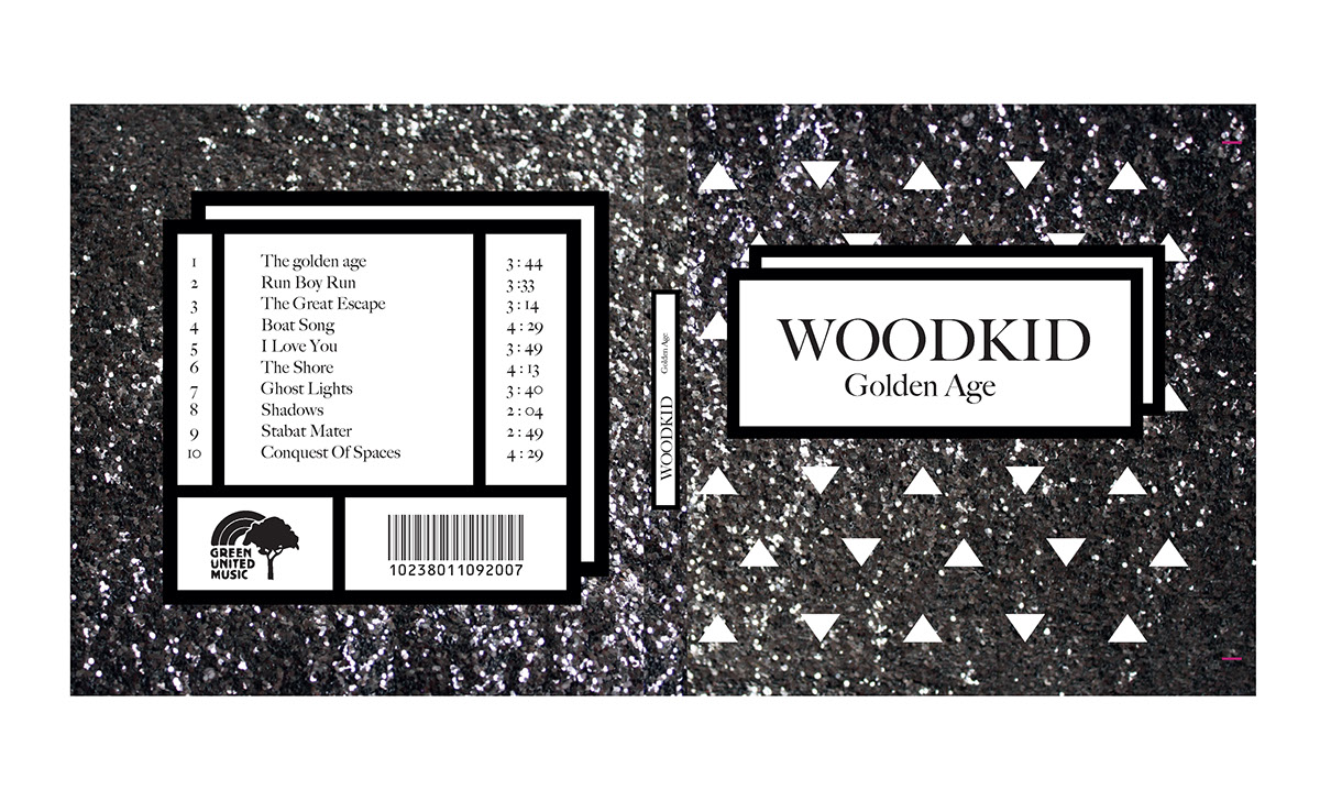 Album golden age Glitter editorial collector gift woodkid black box cd Perfurme DIY fan