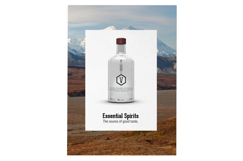 liquor Whisky Vodka gin logo