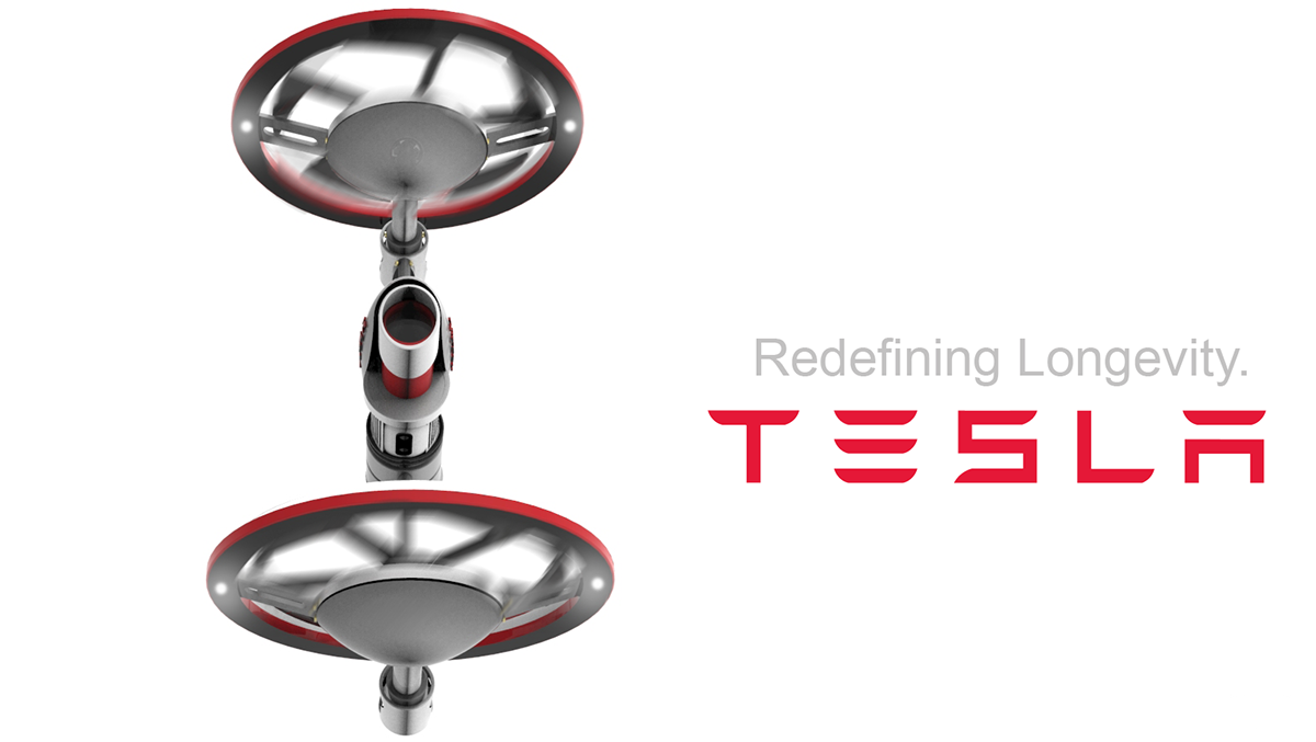 tesla drone design inspire