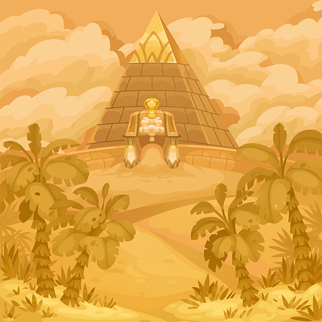 Egypt background game art