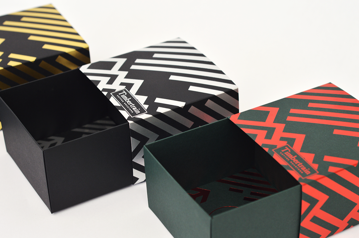 Coffee Packaging box print foil emboss