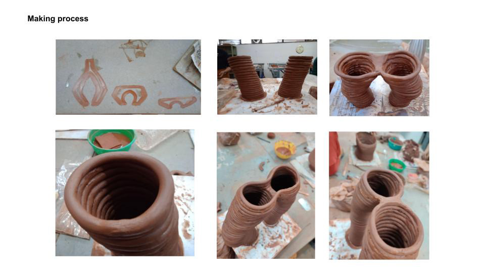 design terracotta clay coiling