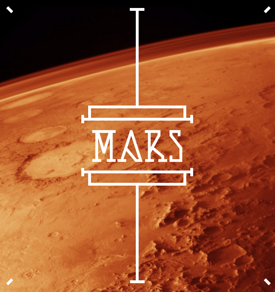 Typeface Alpha mars new best experimental Display geometric Space  diogo pisoeiro Planets