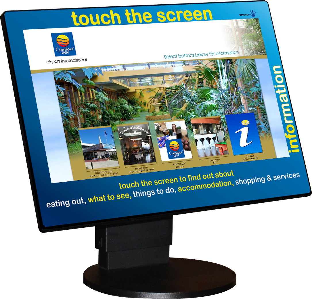 Adobe Portfolio user interface tourism Accommodation touchscreen visual arts 