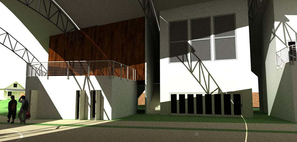 nola 9thward Katrinarelief Proposal jointstudio UT Uwisconsin georgiatech UPR uprrp design structure permanent neworleans