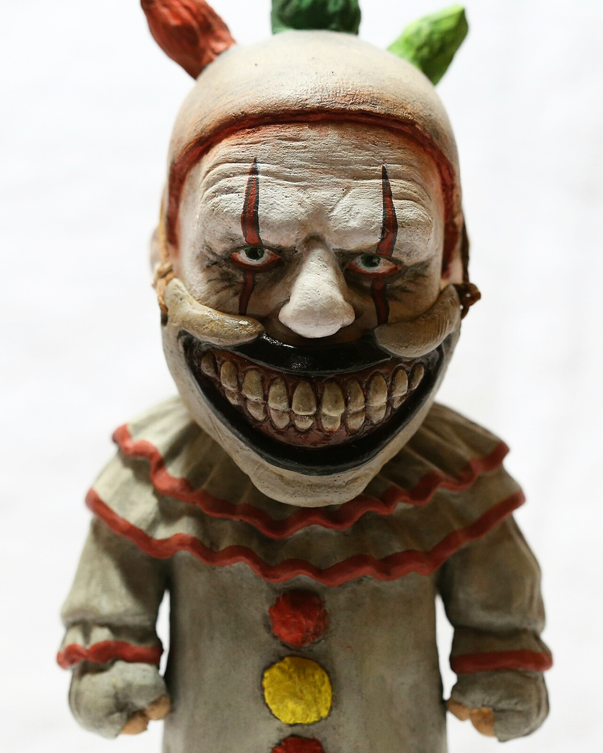 twisty american horror story clay sculpture figurine