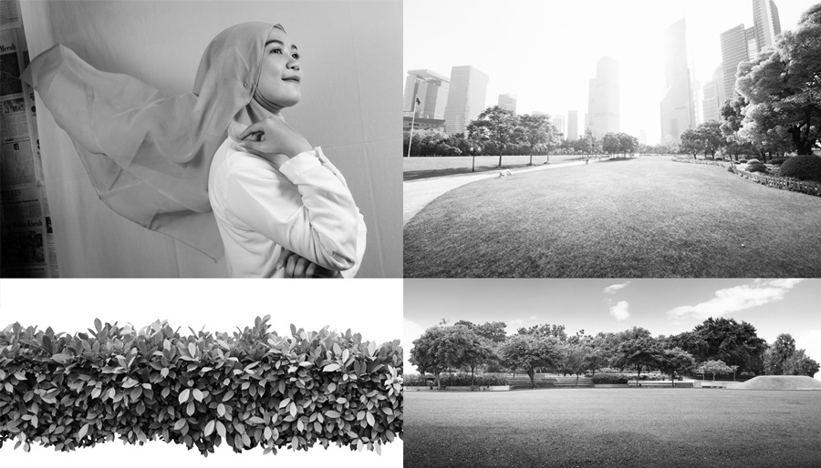 Sunsilk hijab shampoo indonesia print ad Student work