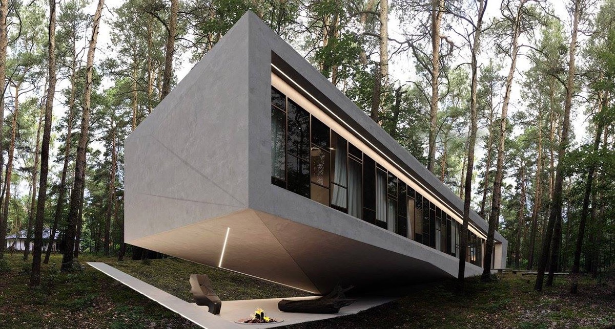 reformarchitekt house houseplanning forest Architekt architect Nature