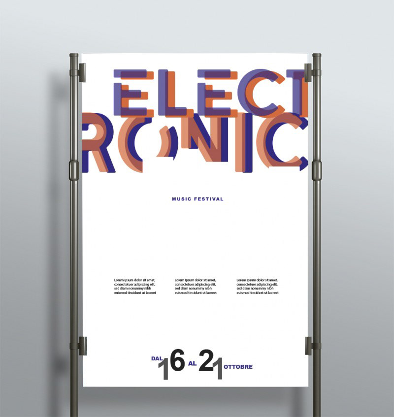 poster manifesto locandina visualidentity design graphicdesign font type artwork logopedia