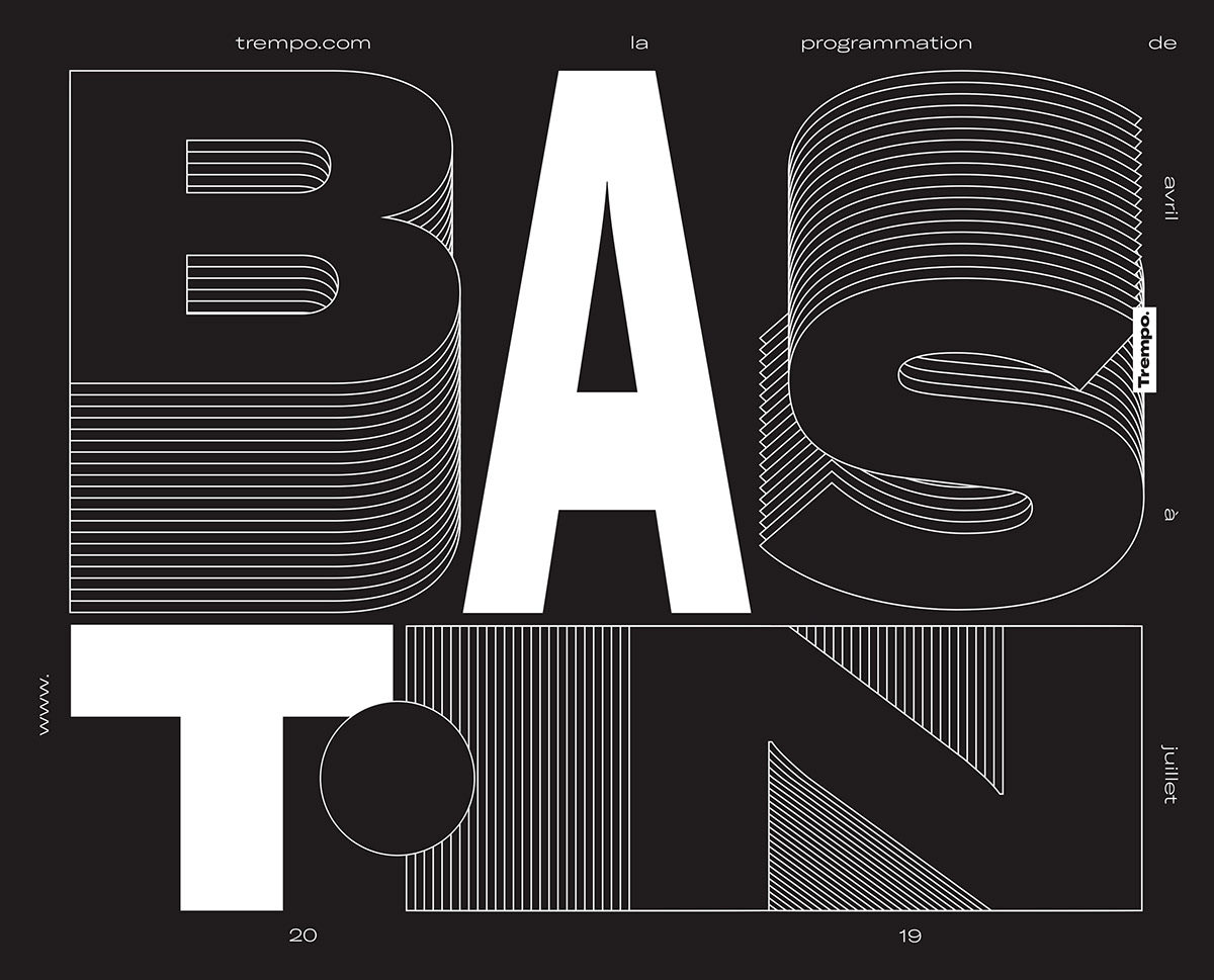 music campus Nantes color typography