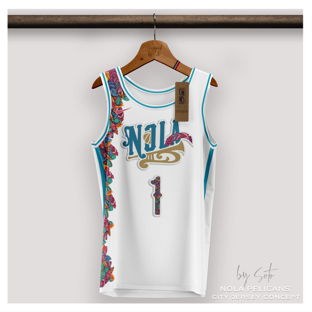 NEW ORLEANS PELICANS / NBA - concept by SOTO UD on Behance
