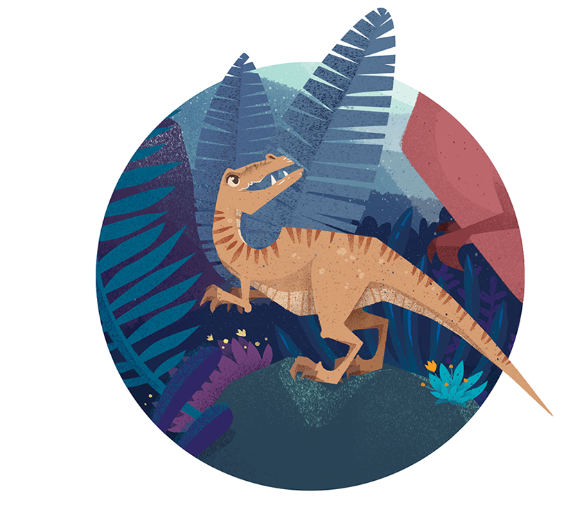 book children book Dinosaur children design digital digitalart graphicdesign ILLUSTRATION  tale