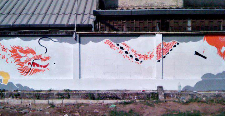 wall painting CHIANG MAI TOP MODELS Project