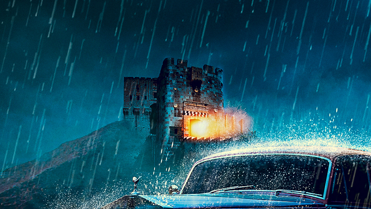 manipulation Scary compositing artwork car Classic fire horror photoshop