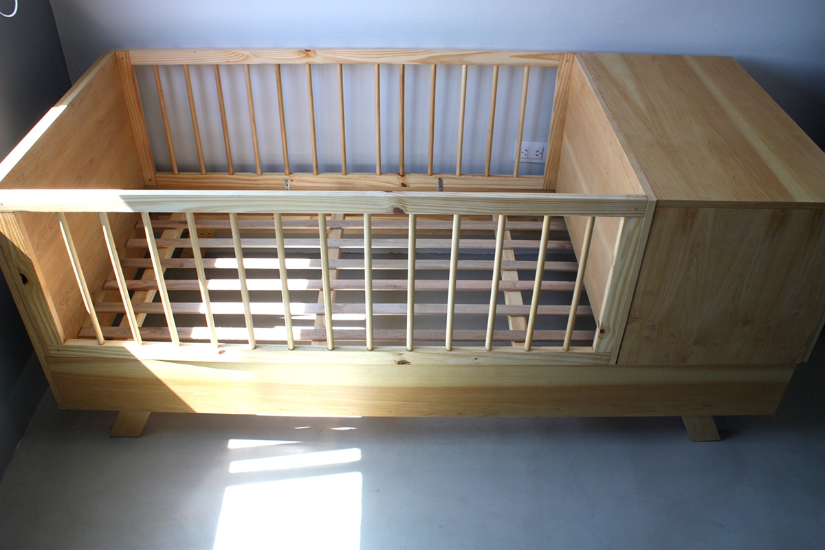 bed Functional bed cot cradle cama funcional cuña Cama