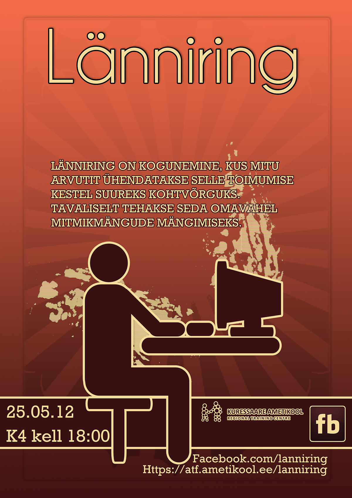 LAN party poster