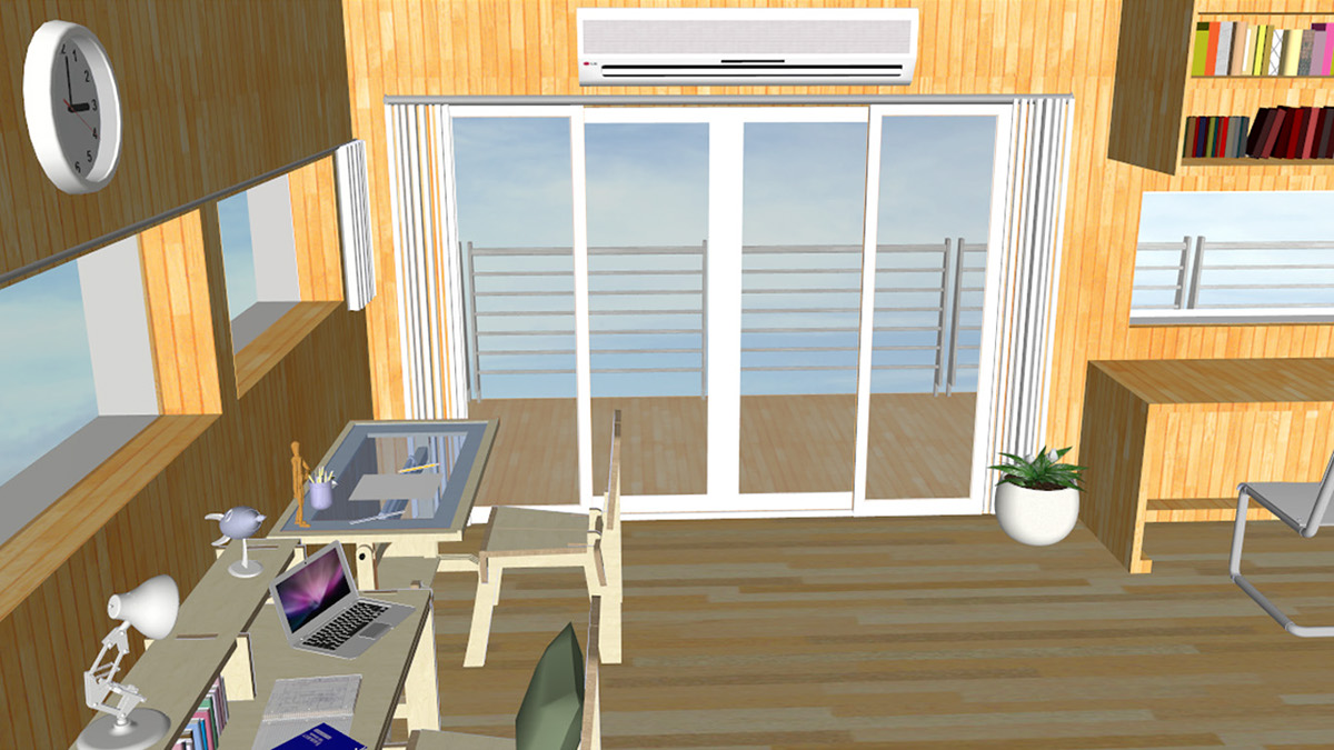 3D room dream Onepiece Interior furniture SketchUP
