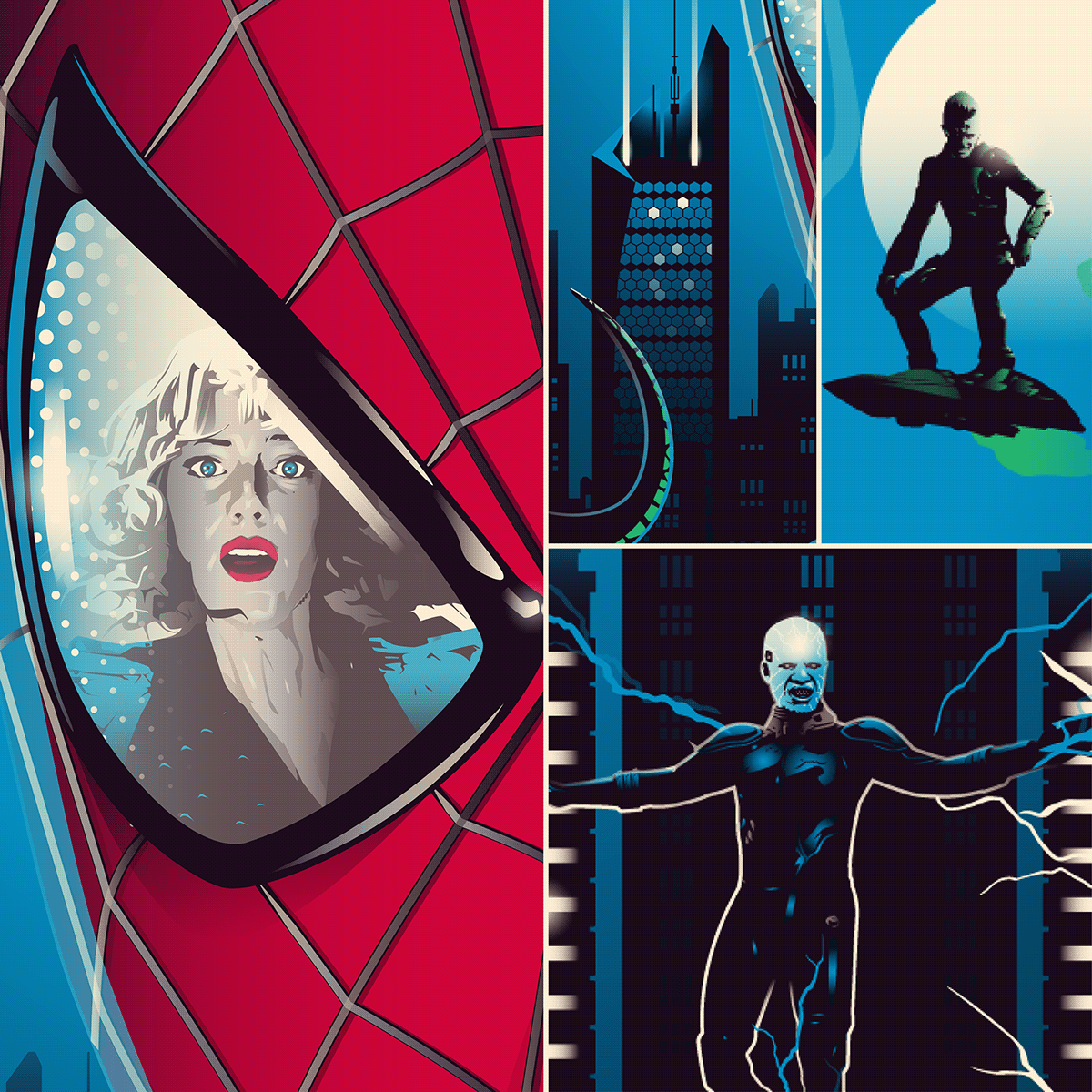 The Amazing Spider-Man Poster Art / Vinyl Cover On Behance