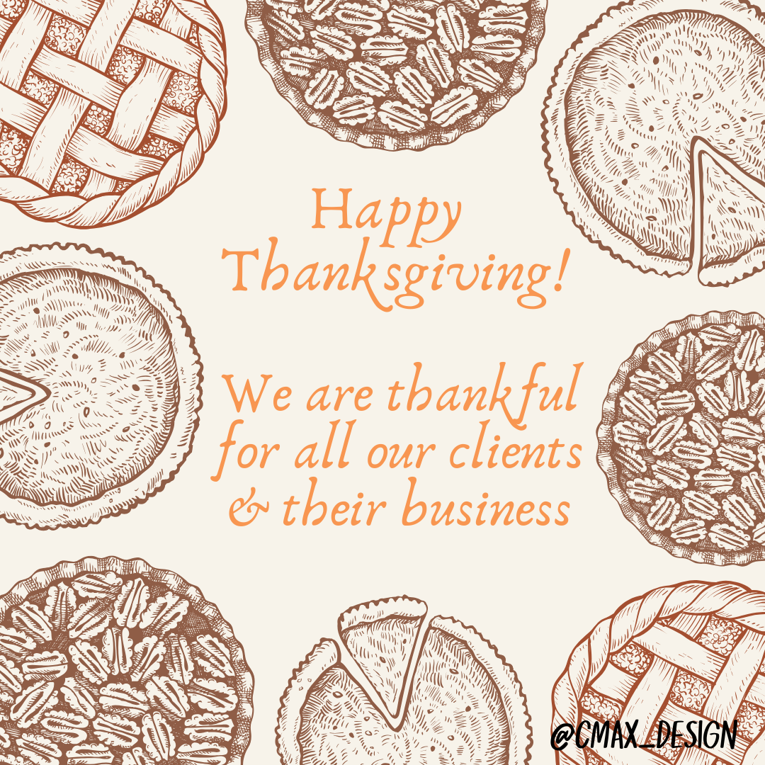 thanksgiving Social media post Social Post grateful thankful pie