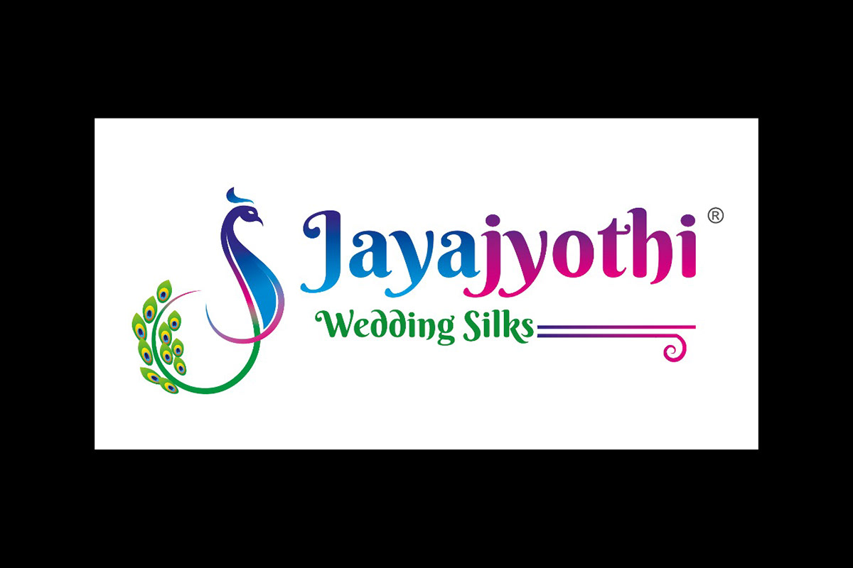 Jayajyothi Wedding Silks silk logo kanchipuram silks kanchipuram silk saree Best Logo Designs