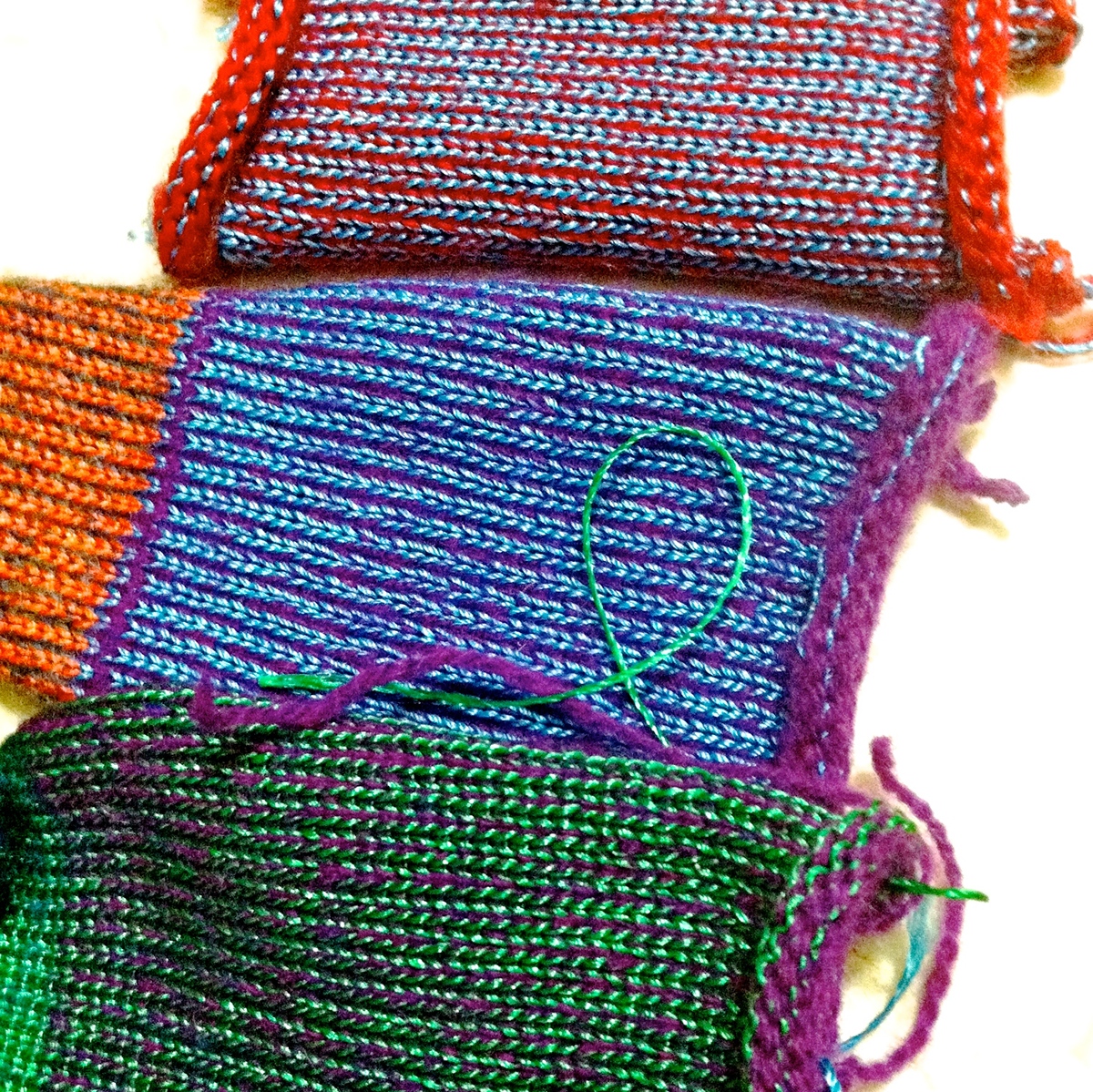 chair knit Textiles design purple iridescent beetle Collaboration