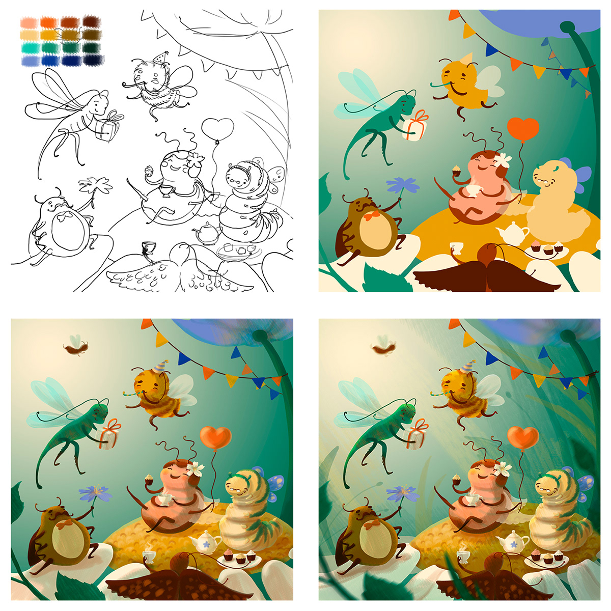 ILLUSTRATION  art digital children's book book children illustration kids illustration иллюстрация детская книга детская иллюстрация