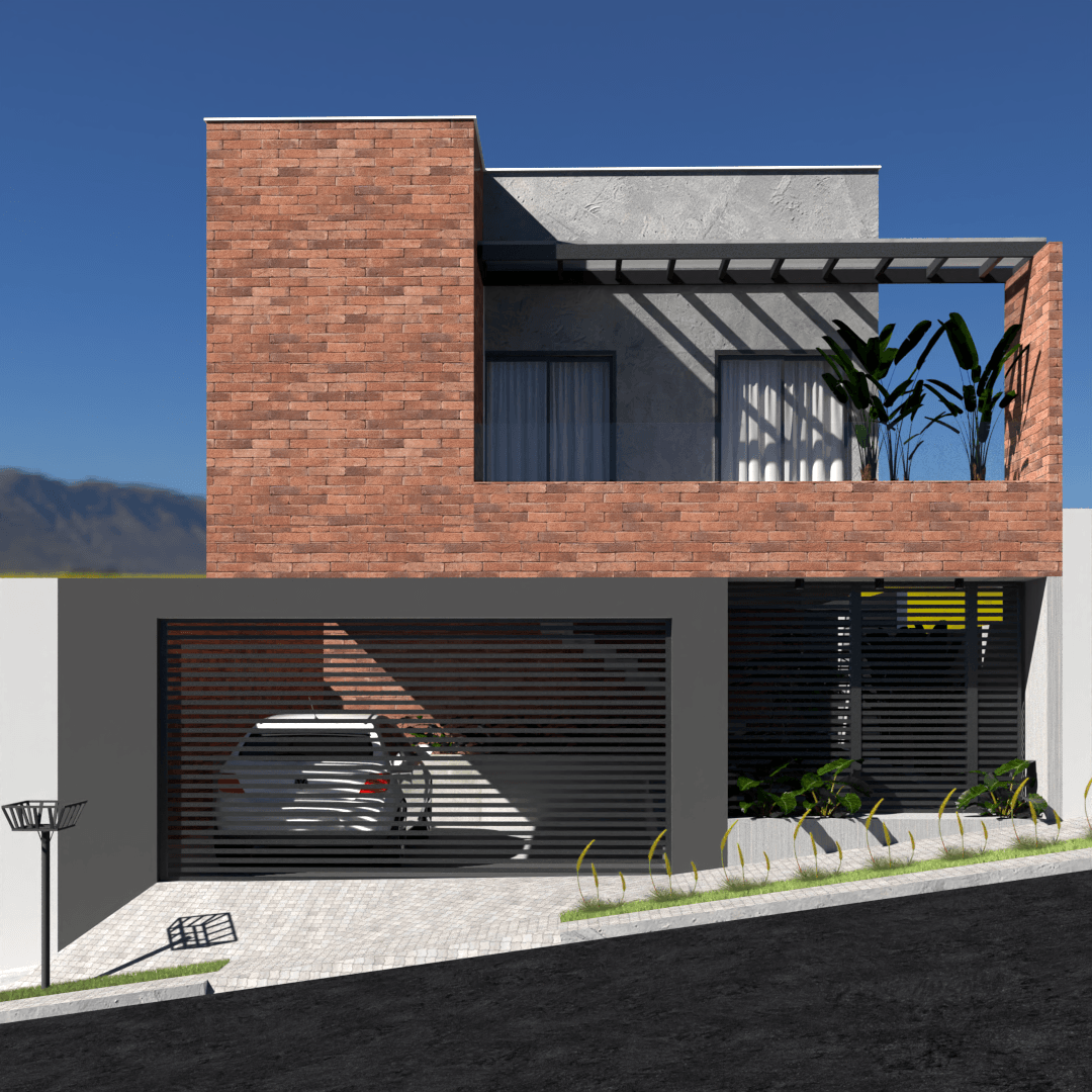 arquitectura fachada Engenharia Civil Modelagem 3D Render interior design  vray modern architecture