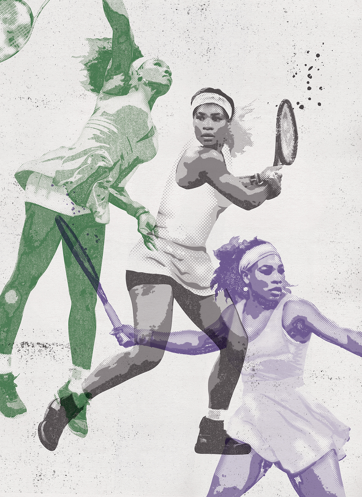 tennis Serena Williams Mural gatorade Brooklyn