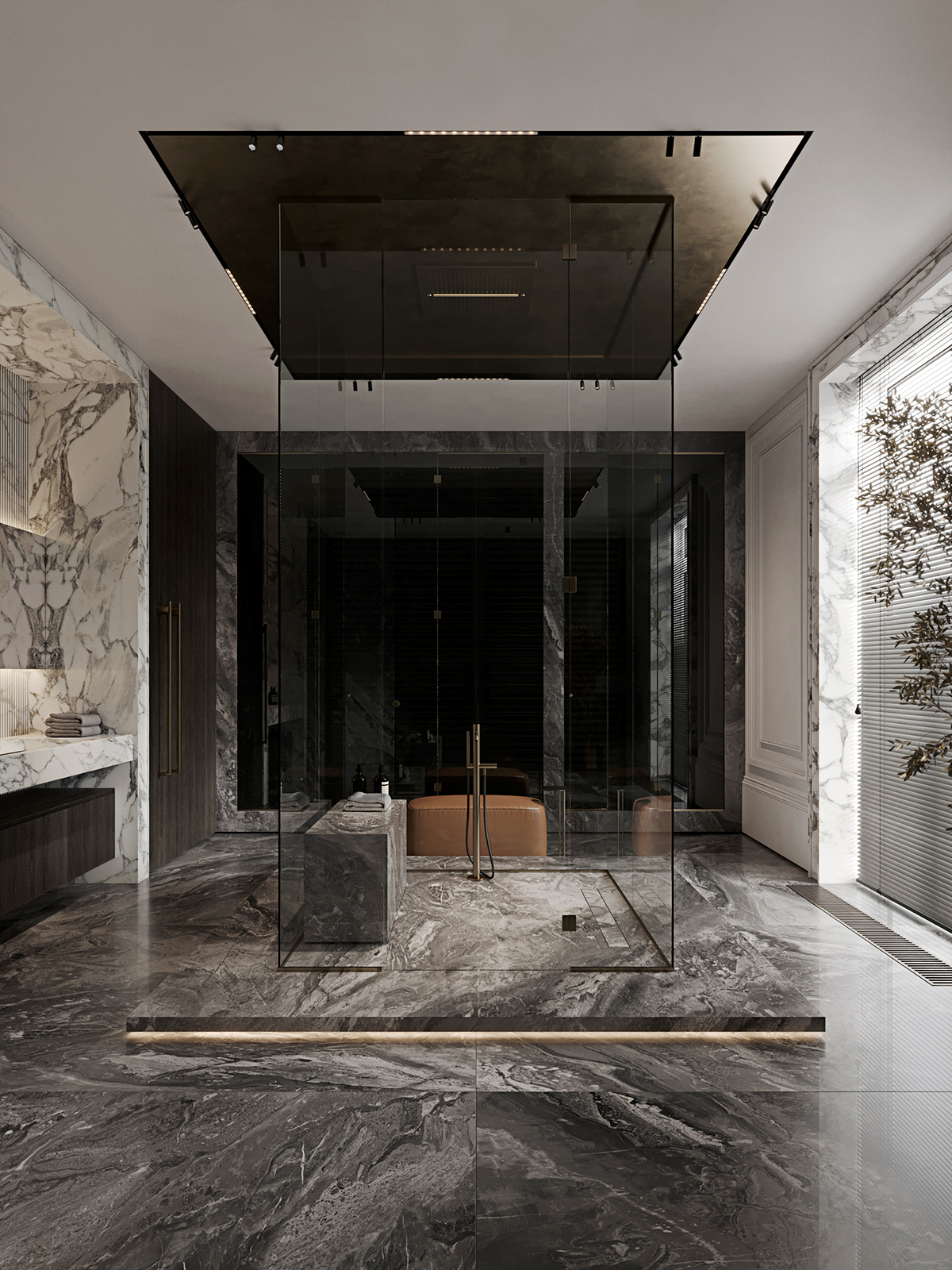 3dsmax apartment architecture archviz bathroom CGI corona render  design Interior Render