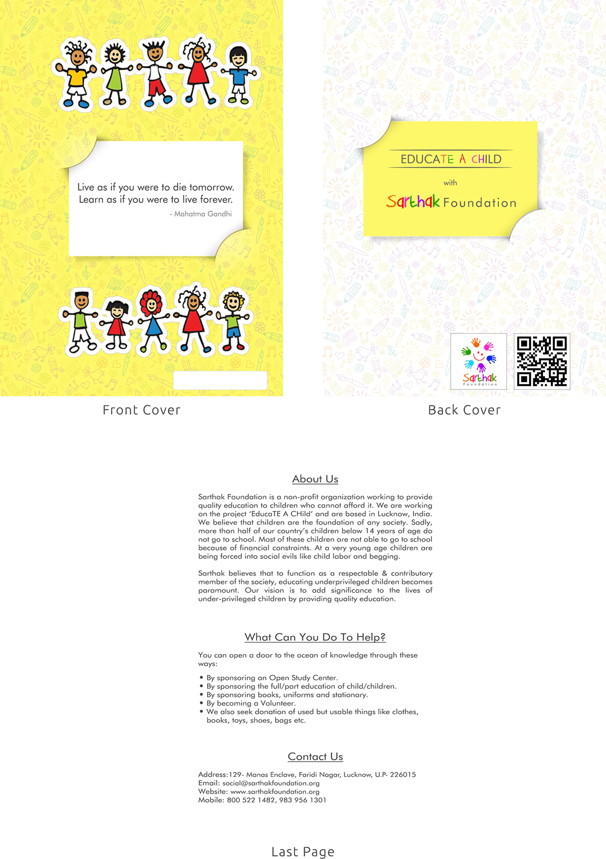 bookmarks Non governmental organization Sarthak Foundation Merchandise notebook wallpaper Invitation Educate a Child