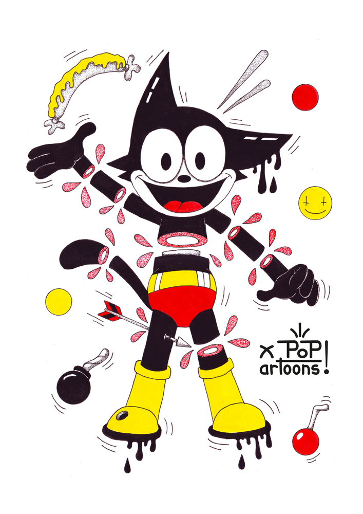 drawings illustrations ink painting   popart popartoons PopCulture theodoru